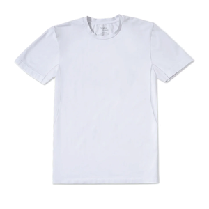 Undershirt girocollo con riforzo ascellare antisudore