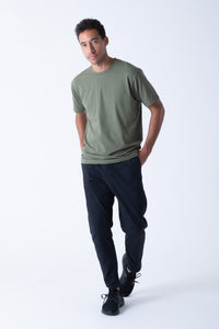 T-shirt manica corta con girocollo