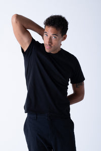 T-shirt manica corta con girocollo