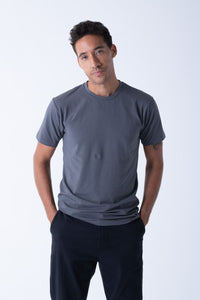 T-shirt manica corta con girocollo